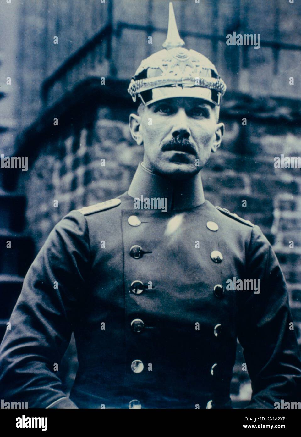 Capitaine allemand Franz von Papen, attaché militaire à l'ambassade d'Allemagne à Washington, servant dans l'armée turque, 1918 Banque D'Images