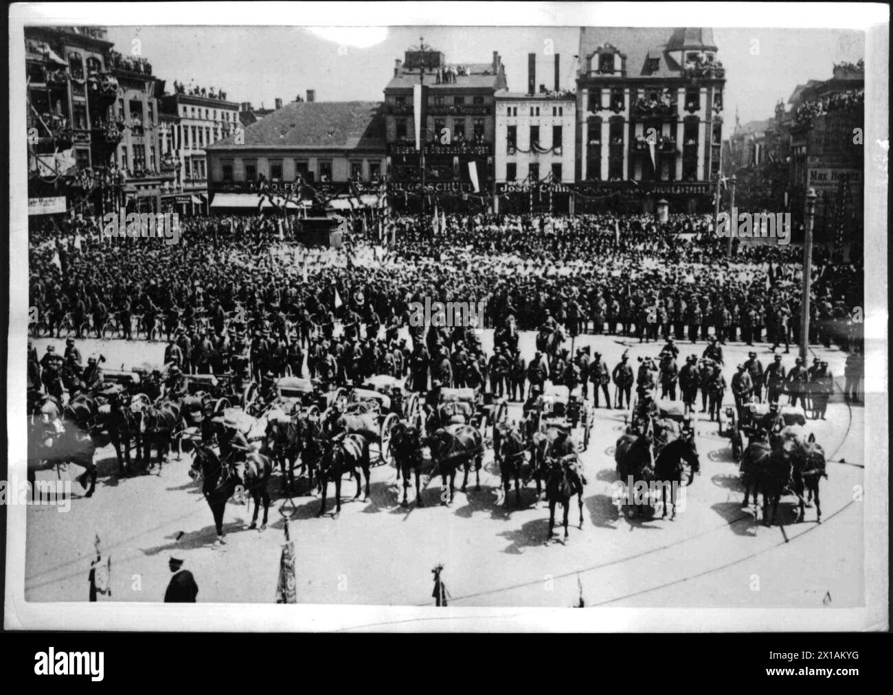 Combats insurgés de la bande Korfanty, entrée de la Reichswehr, 04.07.1922 - 19220704 PD0004 - Rechteinfo : droits gérés (RM) Banque D'Images