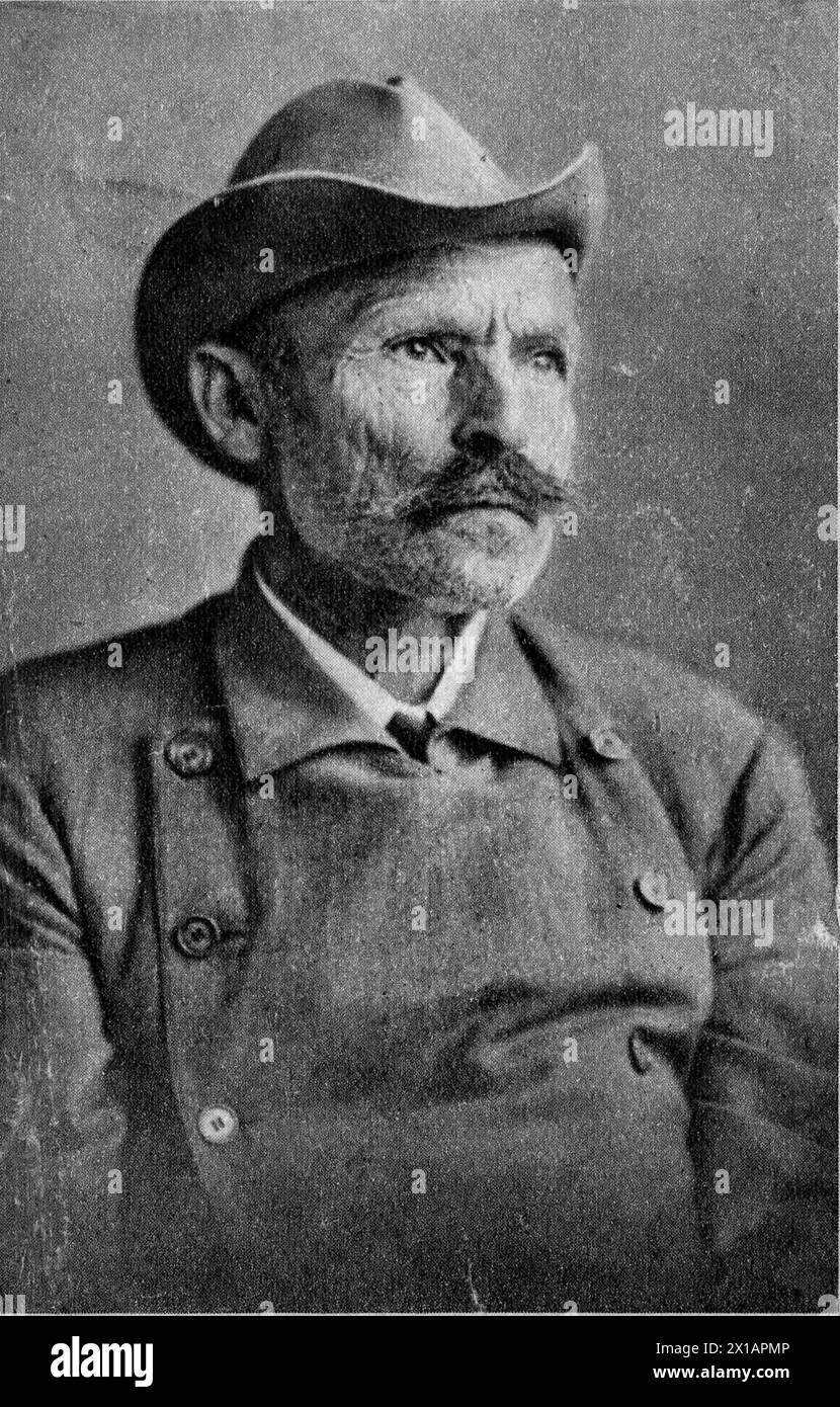 Matthias Zdarsky, portrait de vieillesse du père du ski alpin et inventeur de la 'fixation de ski Lilienfeld', 1930 - 19300101 PD8761 - Rechteinfo : droits gérés (RM) Banque D'Images