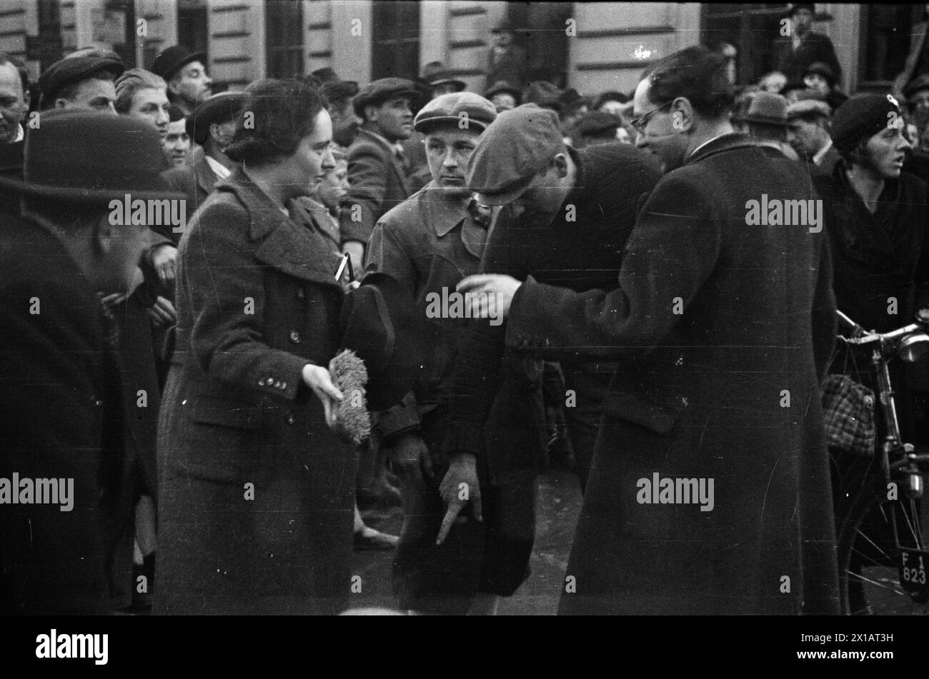 Émeute antisémite Vienne 1938, mars 1938 - 19380301 PD0291 - Rechteinfo : droits gérés (RM) Banque D'Images