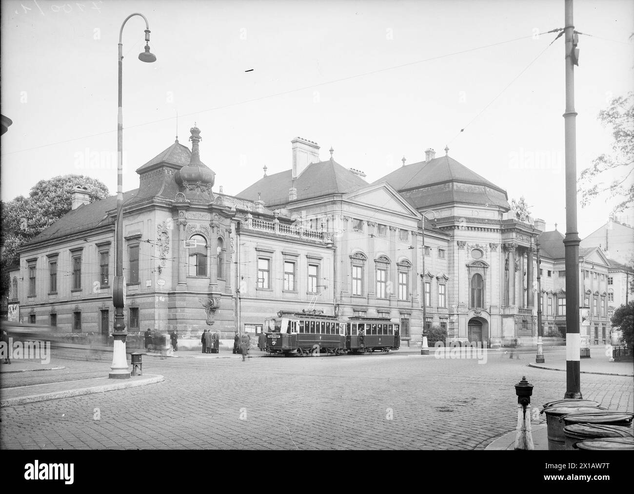 Vienne 8, Palais Auersperg, vue de gauche, 01.05.1941 - 19410501 PD0096 - Rechteinfo : droits gérés (RM) Banque D'Images