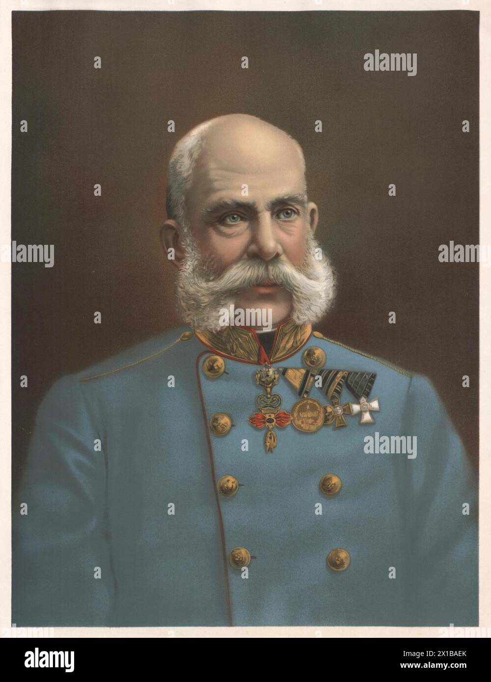 Franz Joseph I, Empereur d'Autriche, - 19830422 PD27925 - Rechteinfo : droits gérés (RM) Banque D'Images