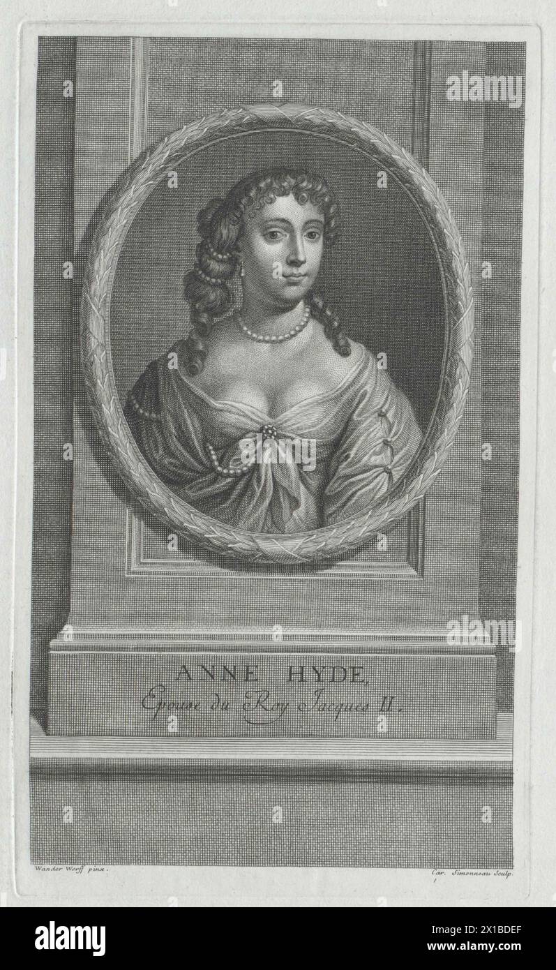 Anne Hyde, Duchess of York, - 19830422 PD47991 - Rechteinfo : droits gérés (RM) Banque D'Images