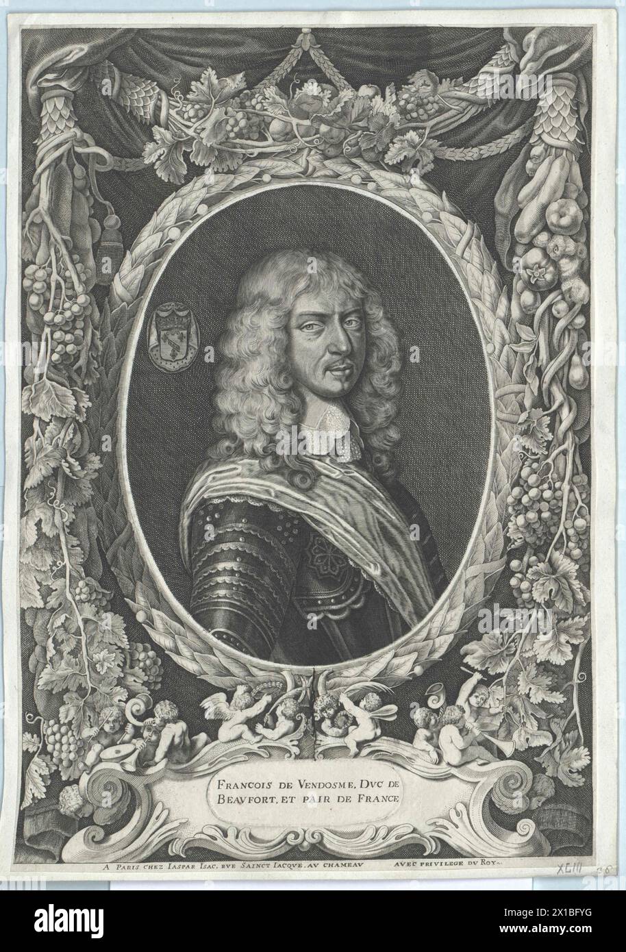 Vendôme, Duc de Beaufort, François de, - 19830422 PD53584 - Rechteinfo : droits gérés (RM) Banque D'Images