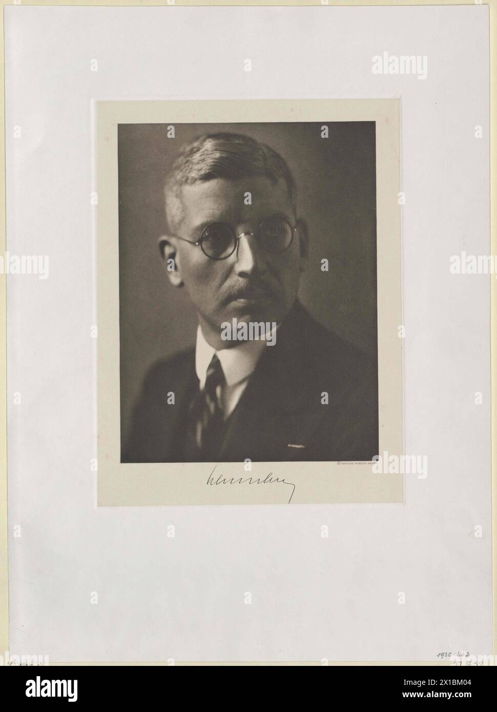 Schuschnigg, Kurt von, - 19830422 PD92541 - Rechteinfo : droits gérés (RM) Banque D'Images