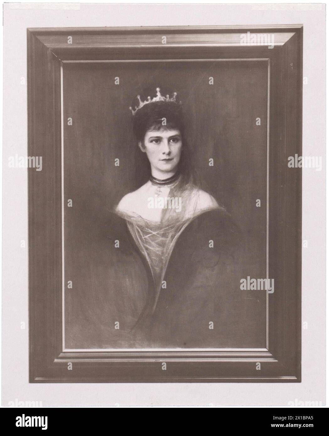 Elisabeth, impératrice d'Autriche, photo. Peinture, - 18990101 PD0656 - Rechteinfo : droits gérés (RM) Banque D'Images