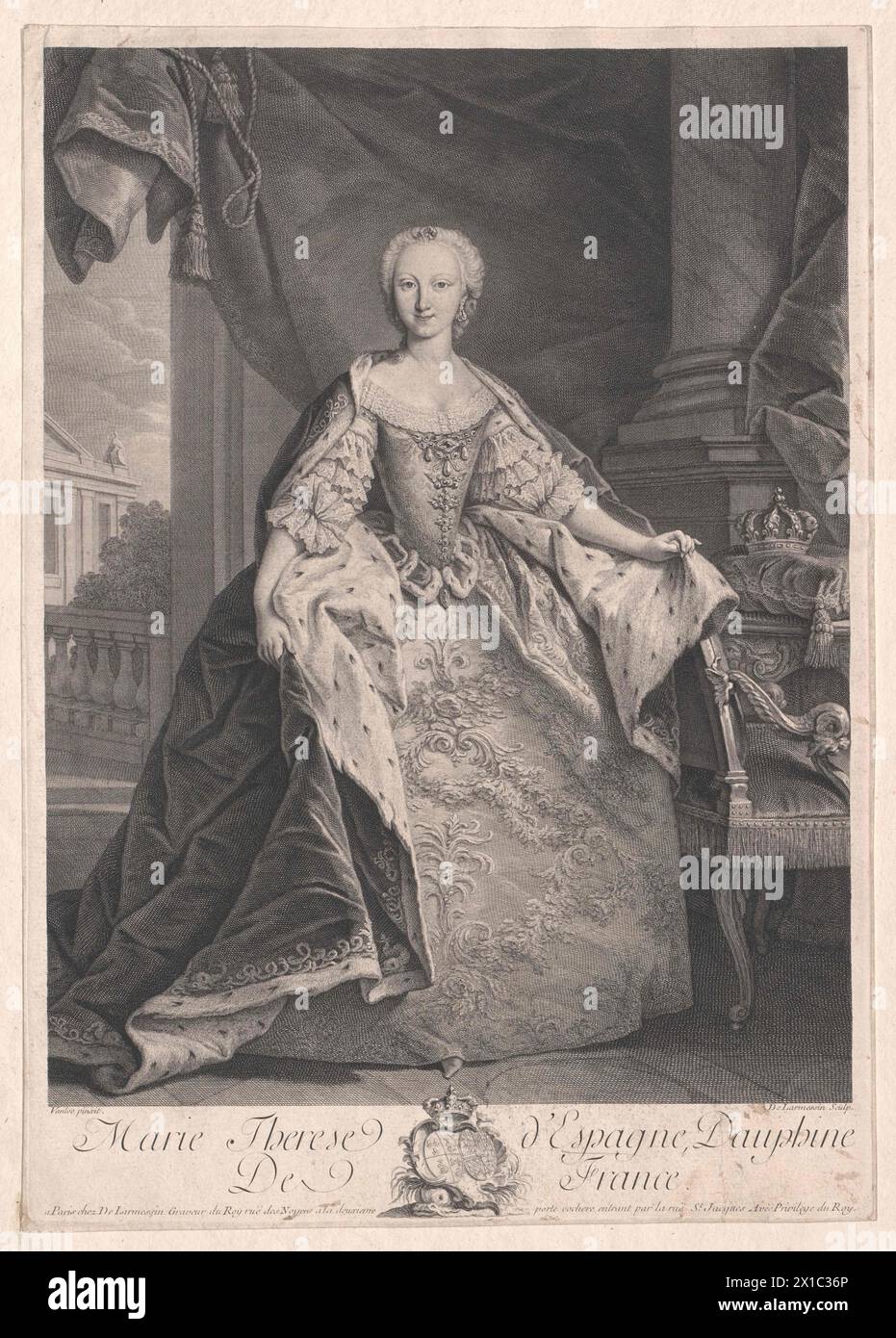 Maria Theresa, Infante d'Espagne, - 19830422 PD23471 - Rechteinfo : droits gérés (RM) Banque D'Images