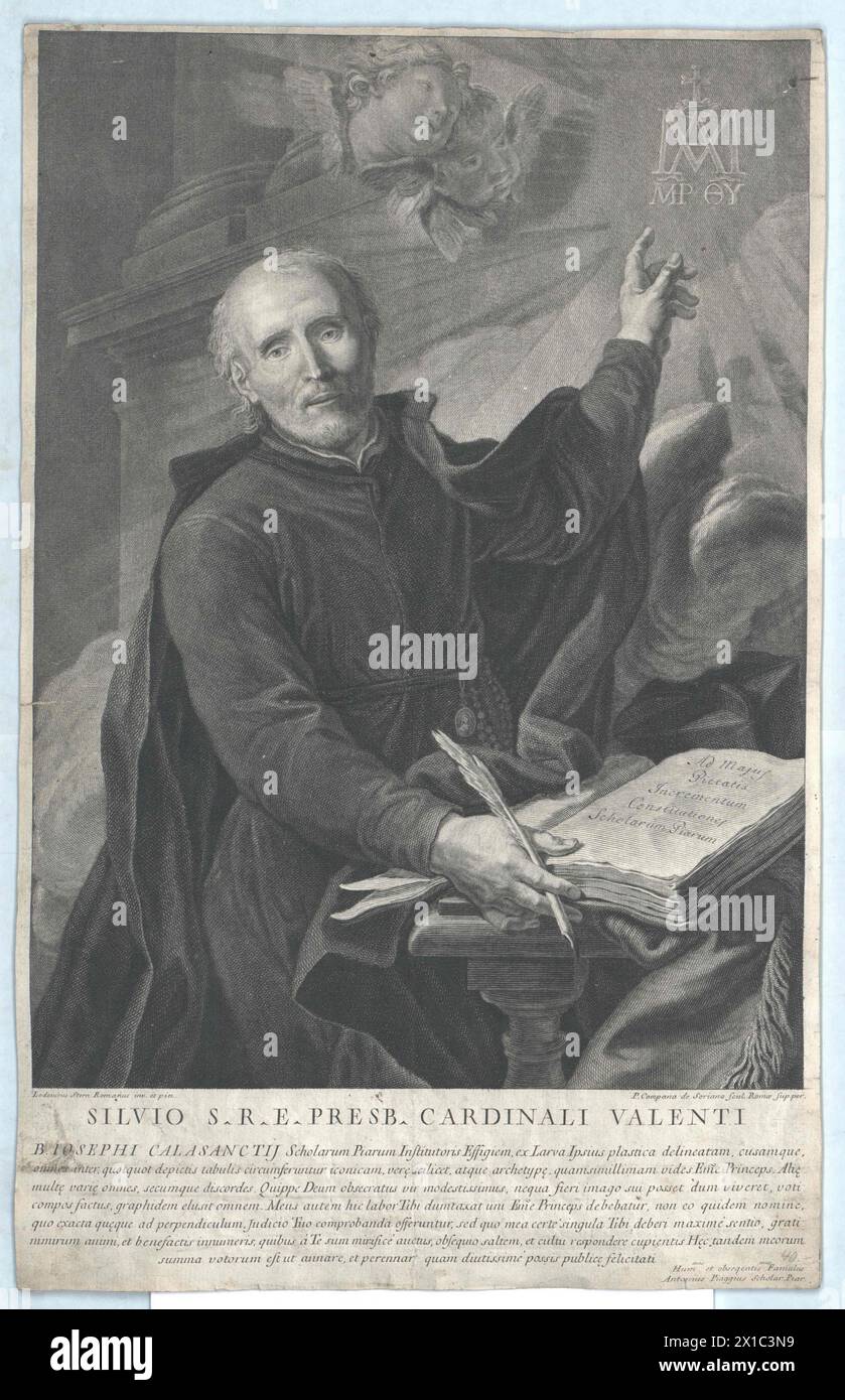 Joseph von Calasanz, saint, - 19830422 PD27922 - Rechteinfo : droits gérés (RM) Banque D'Images