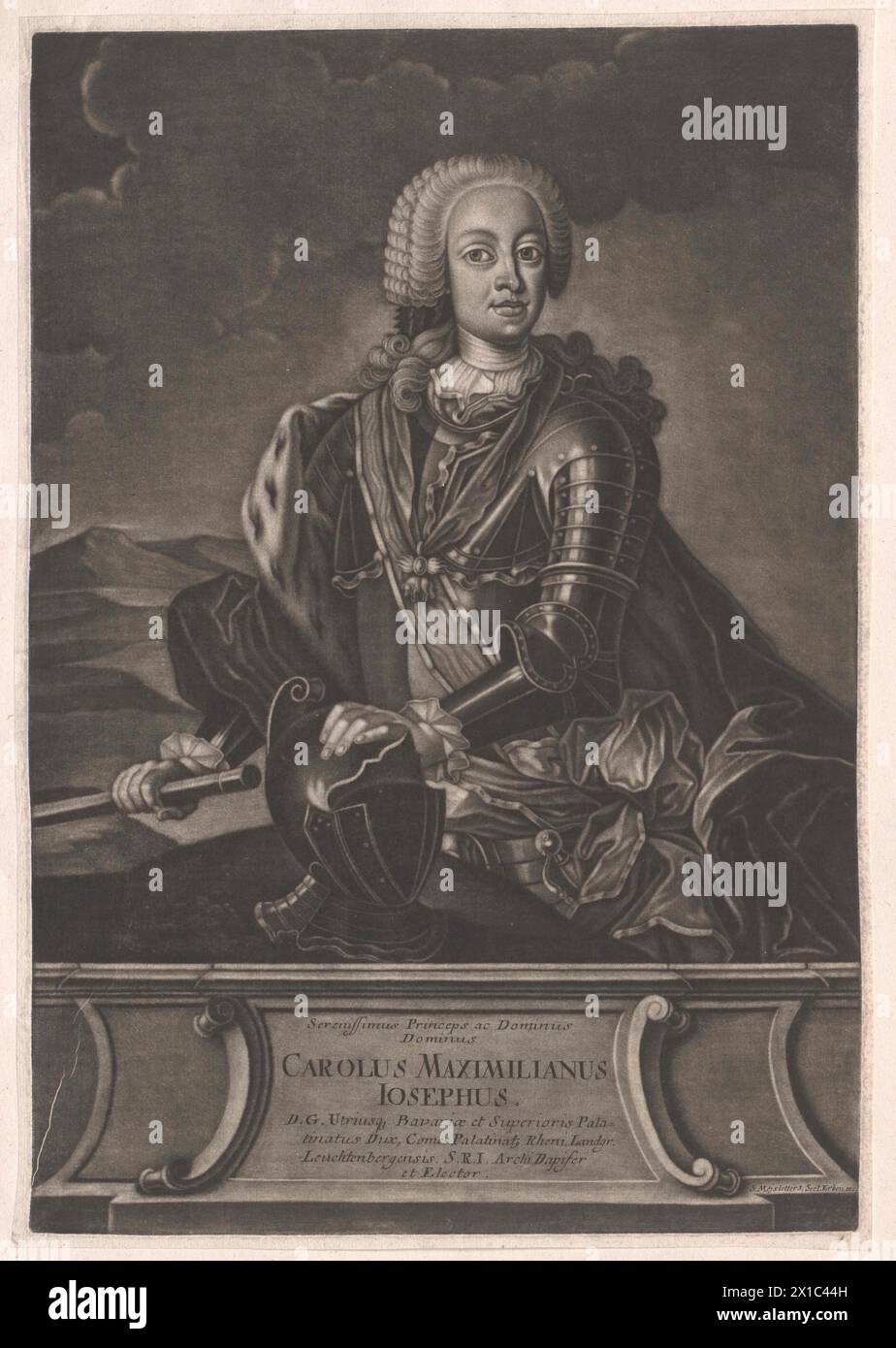 Maximilien III Joseph, électeur de Bavière, - 19830422 PD3122 - Rechteinfo : droits gérés (RM) Banque D'Images