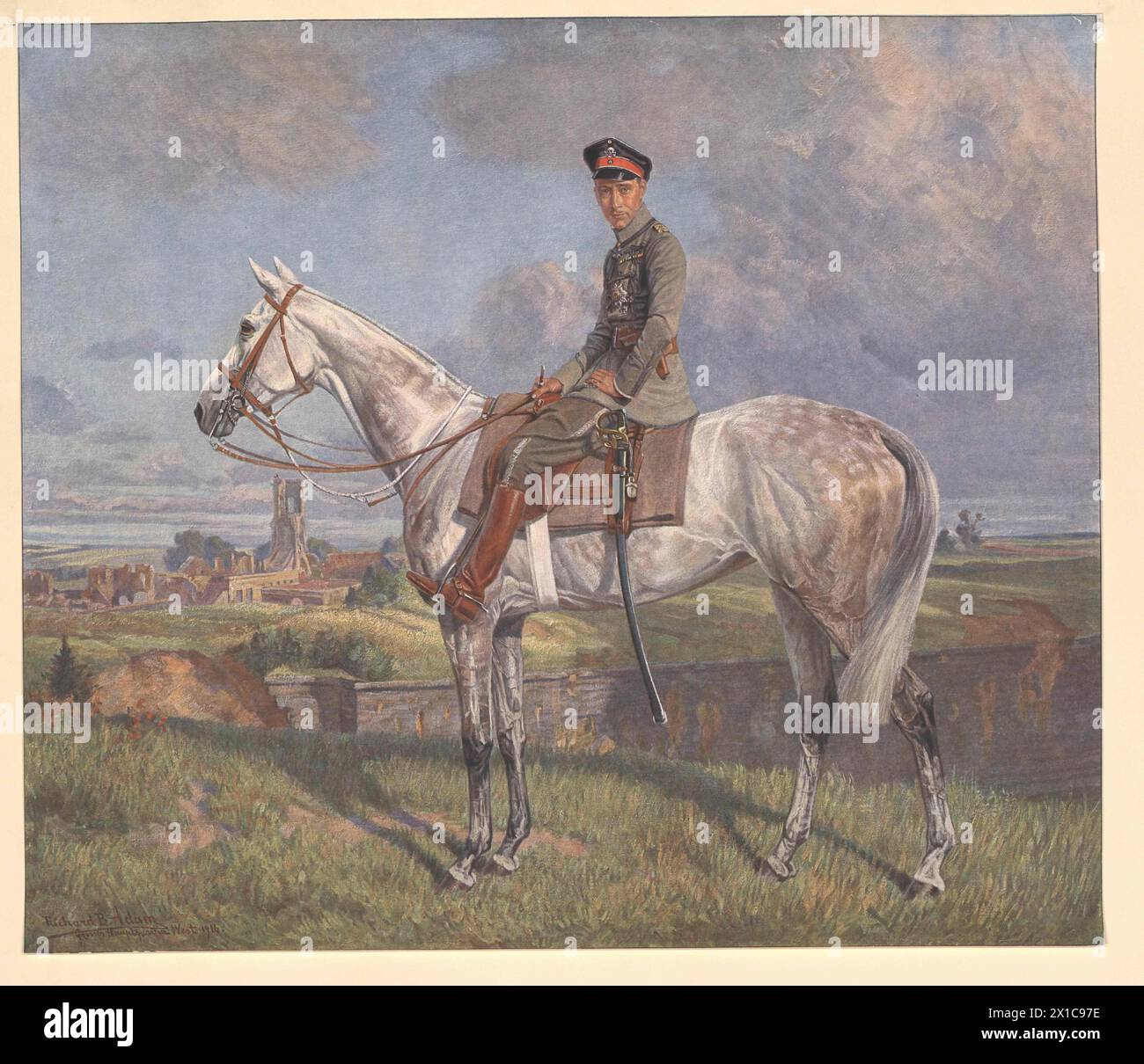 Guillaume, Prince héritier de l'empire allemand et de Prusse, - 19830422 PD6360 - Rechteinfo : droits gérés (RM) Banque D'Images