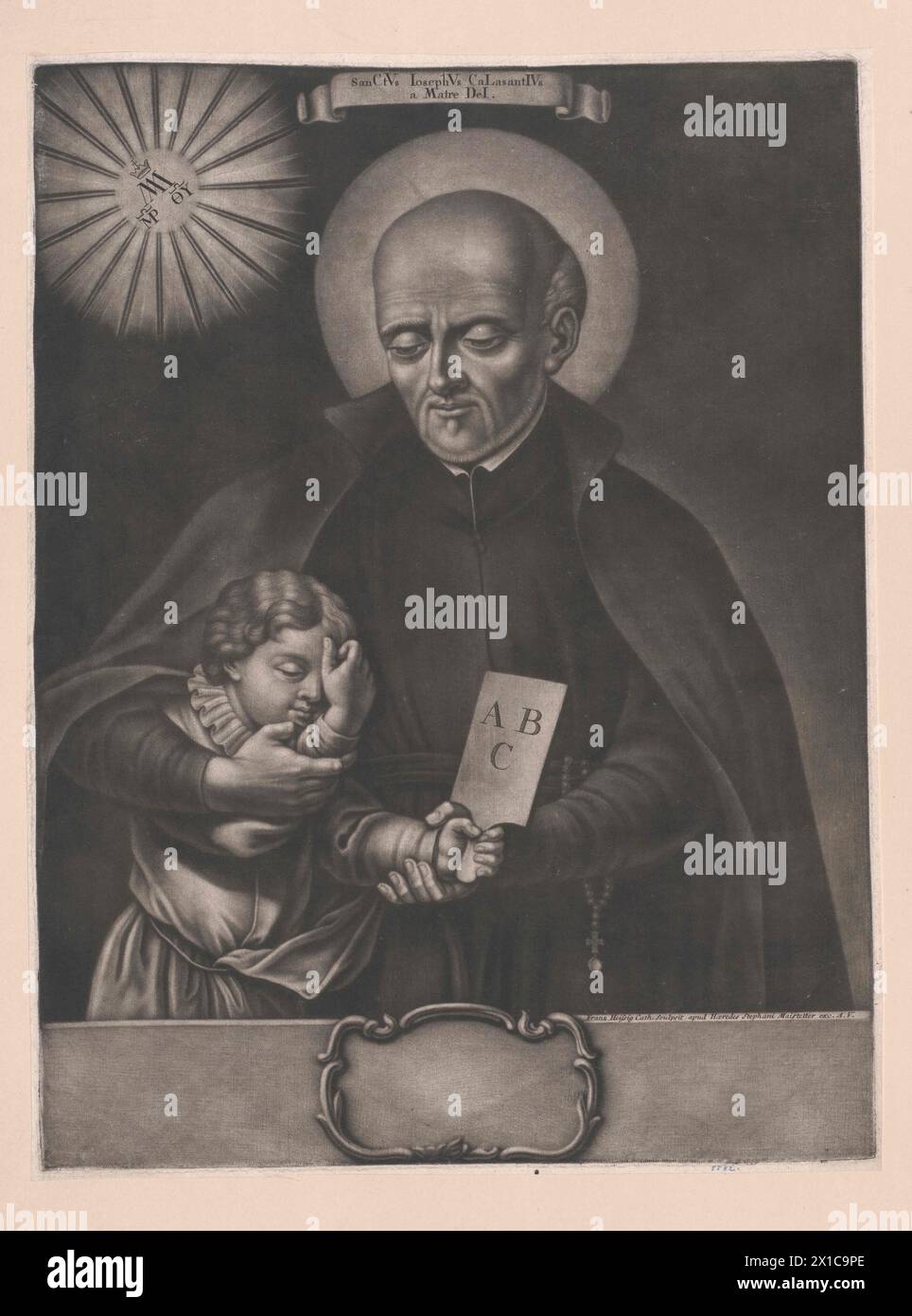 Joseph von Calasanz, saint, - 19830422 PD65878 - Rechteinfo : droits gérés (RM) Banque D'Images