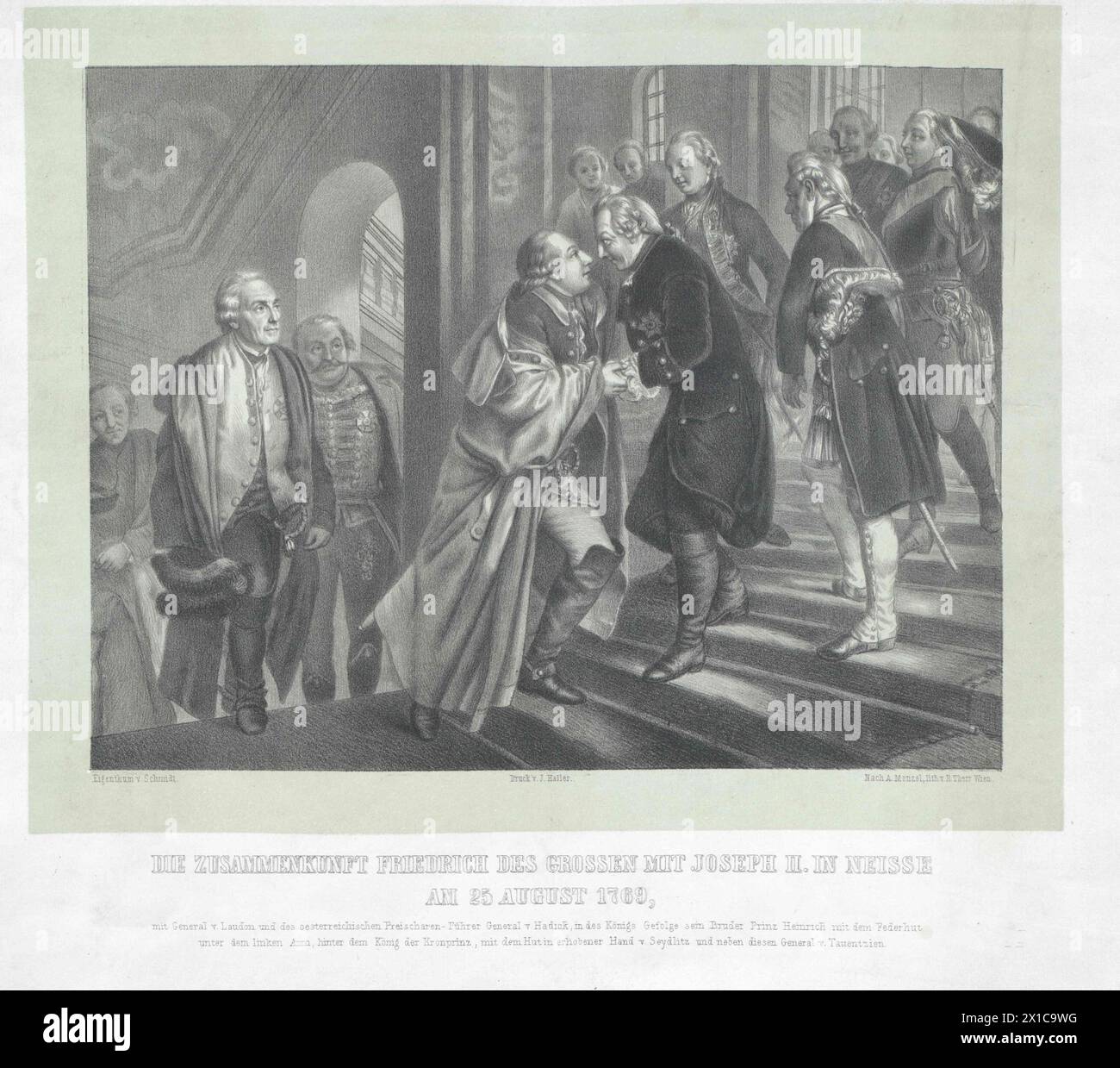Frédéric II, Roi de Prusse, - 19830422 PD66561 - Rechteinfo : droits gérés (RM) Banque D'Images