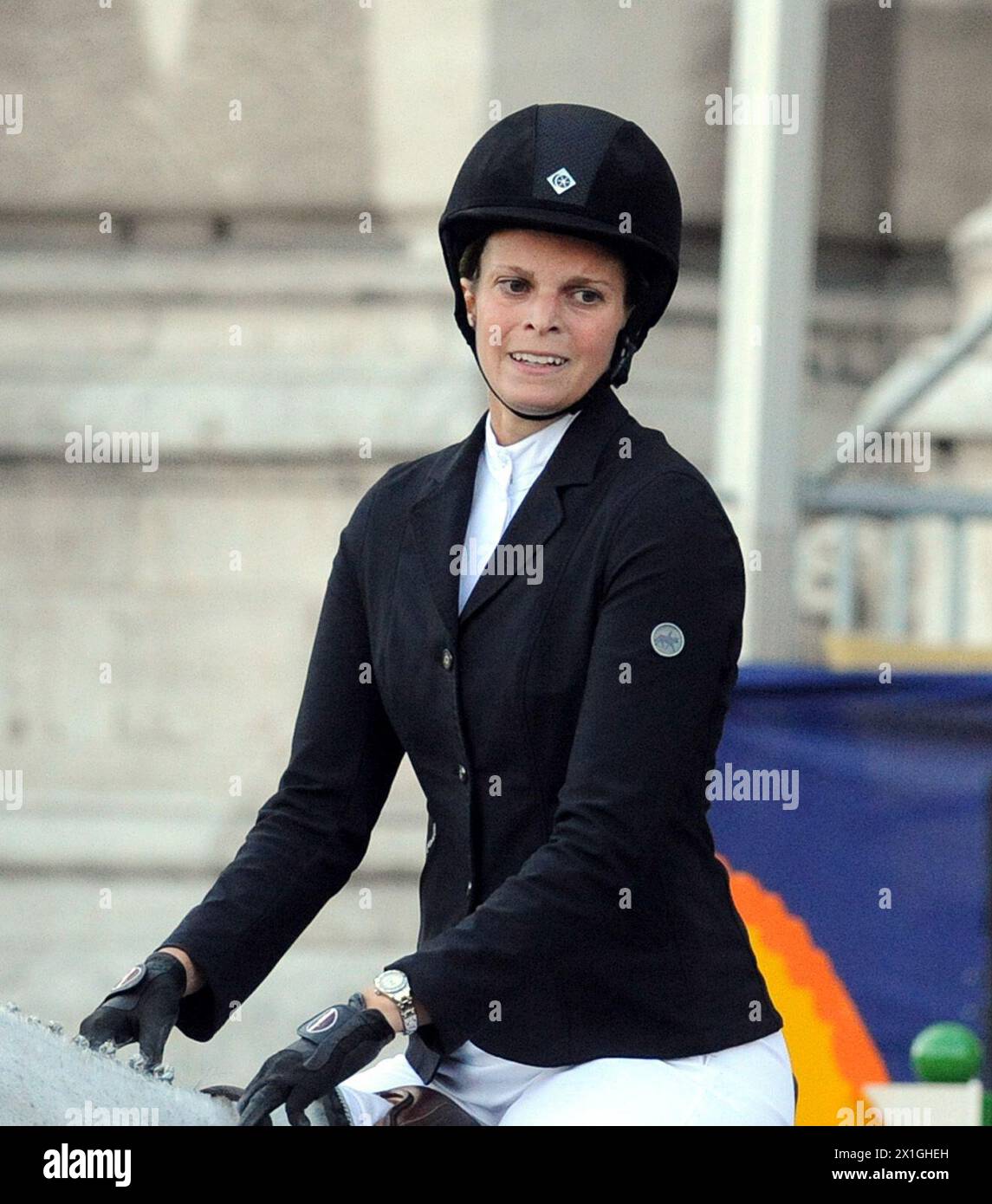 Vienne - compétition internationale d'équitation 'Vienna Masters 2012' lors du 'Global Champions Tour' à la Rathausplatz à Vienne le 21 septembre 2012. PHOTO : Athina Onassis-de Miranda sur AD Uceline - 20120921 PD2466 - Rechteinfo : droits gérés (RM) Banque D'Images