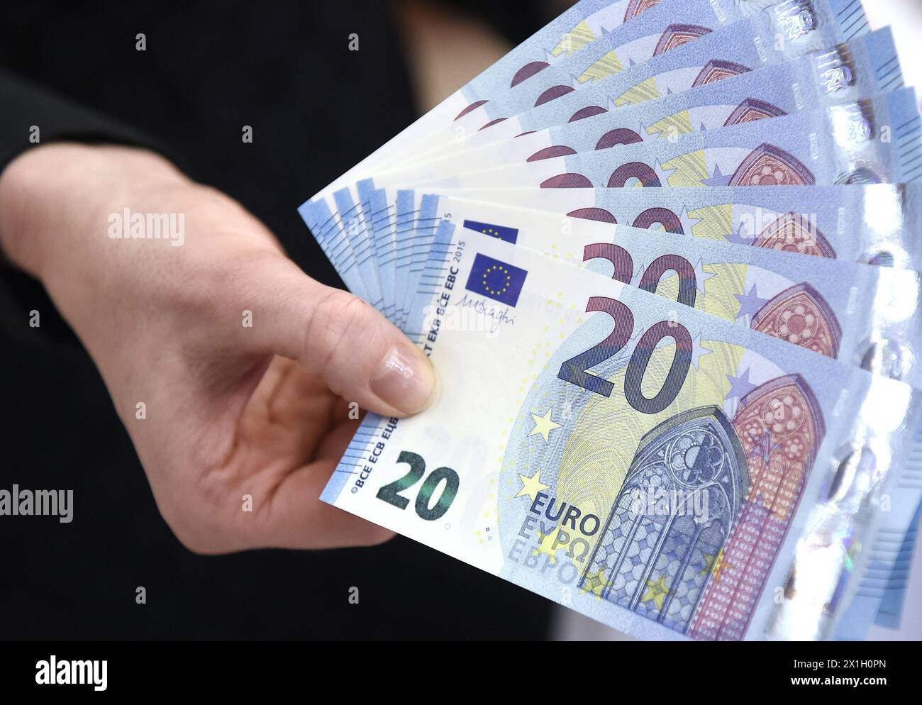Billet De 20 Euros 2015 Neuf – Numéro Fancy MX 2337333333 (M007I3)