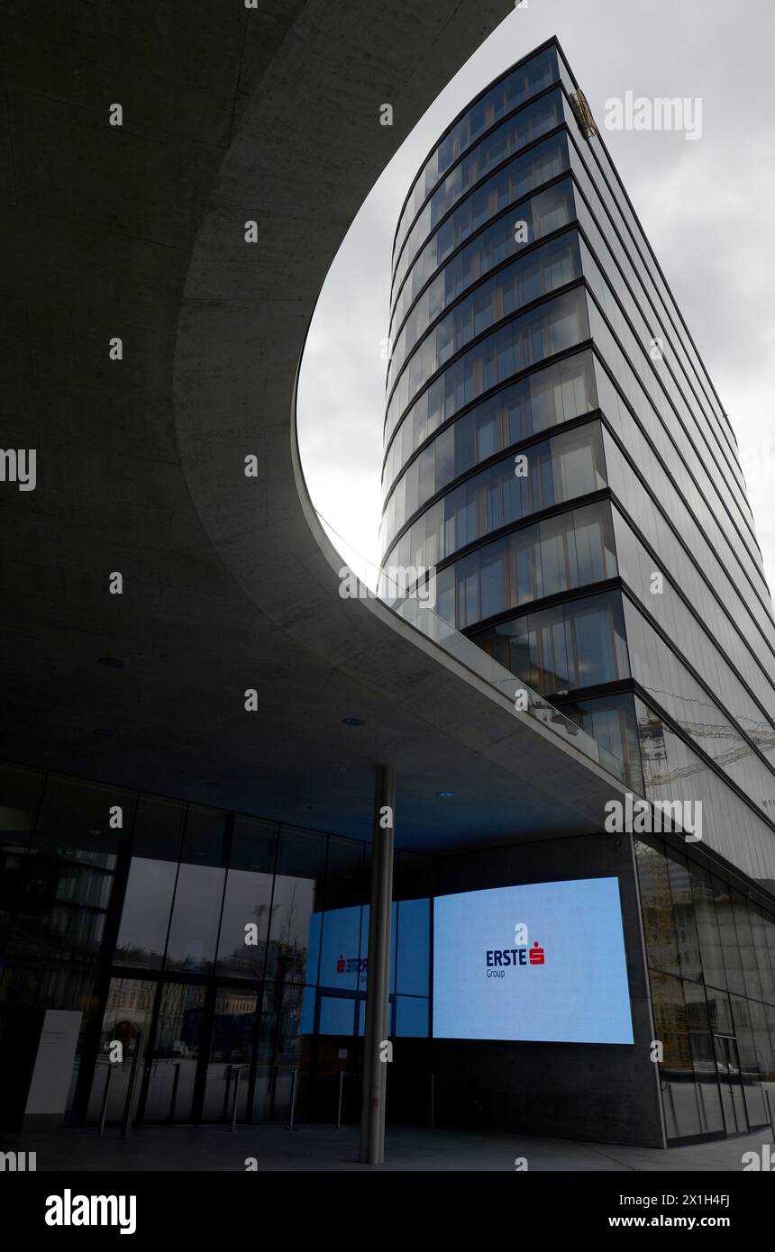 Bâtiment Erste Group AG sur Erste Campus à Vienne, Autriche, le 26 février 2016. PHOTO : Erste Group AG building - 20160226 PD1662 - Rechteinfo : droits gérés (RM) Banque D'Images