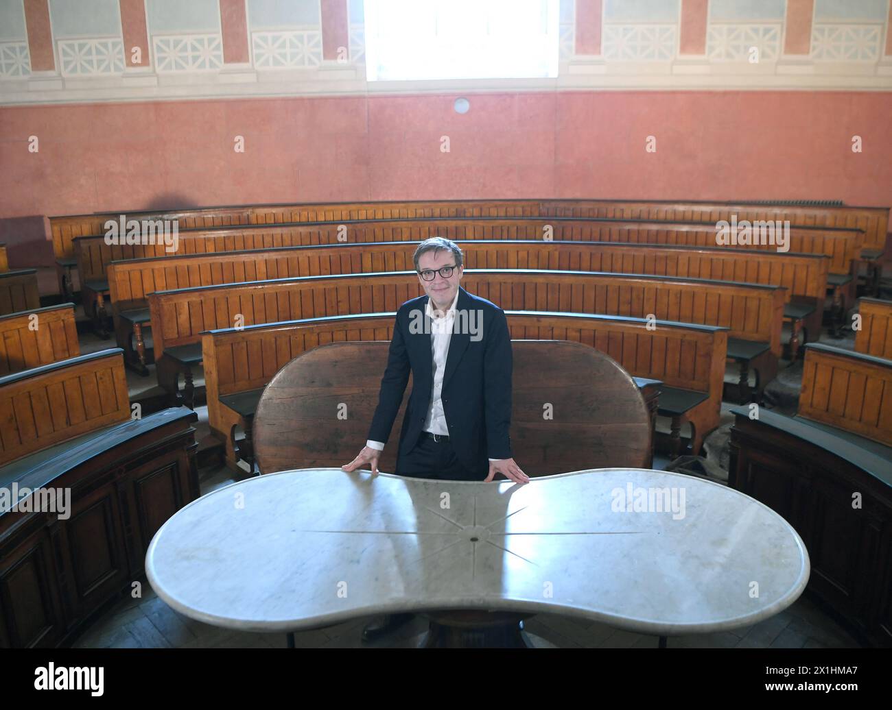 Feature - Académie des Beaux-Arts de Vienne (Akademie der bildenden Künste Wien) est une école d'art publique d'enseignement supérieur à Vienne, en Autriche. Photo le 14 juin 2021. Salle de dissection - 20210614 PD13473 - Rechteinfo : droits gérés (RM) Banque D'Images