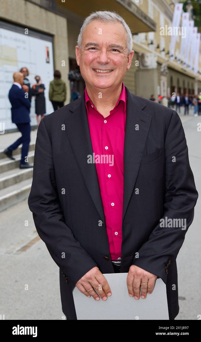 Illja TROJANOW, - ouverture du festival à Salzbourg, Autriche, le 26 juillet 2022. Le festival de cette année se déroule jusqu'au 31 août. - 20220726_PD9830 - Rechteinfo : droits gérés (RM) Banque D'Images