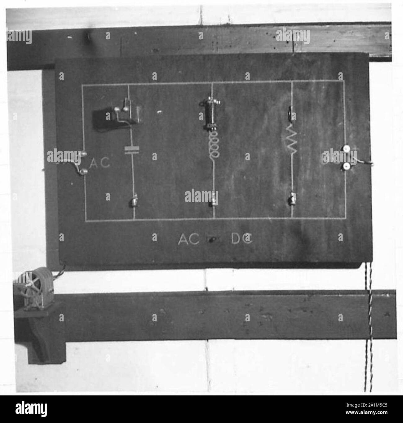 L'équipement du Centre de formation des signaux démontre des chemins de courant alternatif et continu pour la formation en communication de l'armée britannique. Banque D'Images L'équipement du Centre de formation des signaux démontre des chemins de courant alternatif et continu pour la formation en communication de l'armée britannique. Banque D'Images