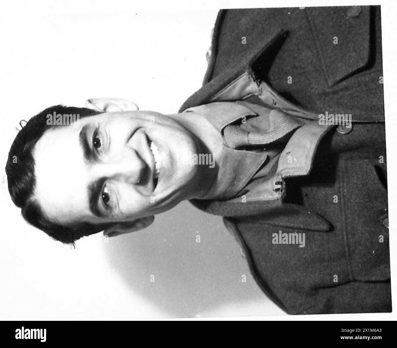 Portrait du capitaine J.F.F. Palmer des Fusiliers du Lancashire, armée britannique. Banque D'Images