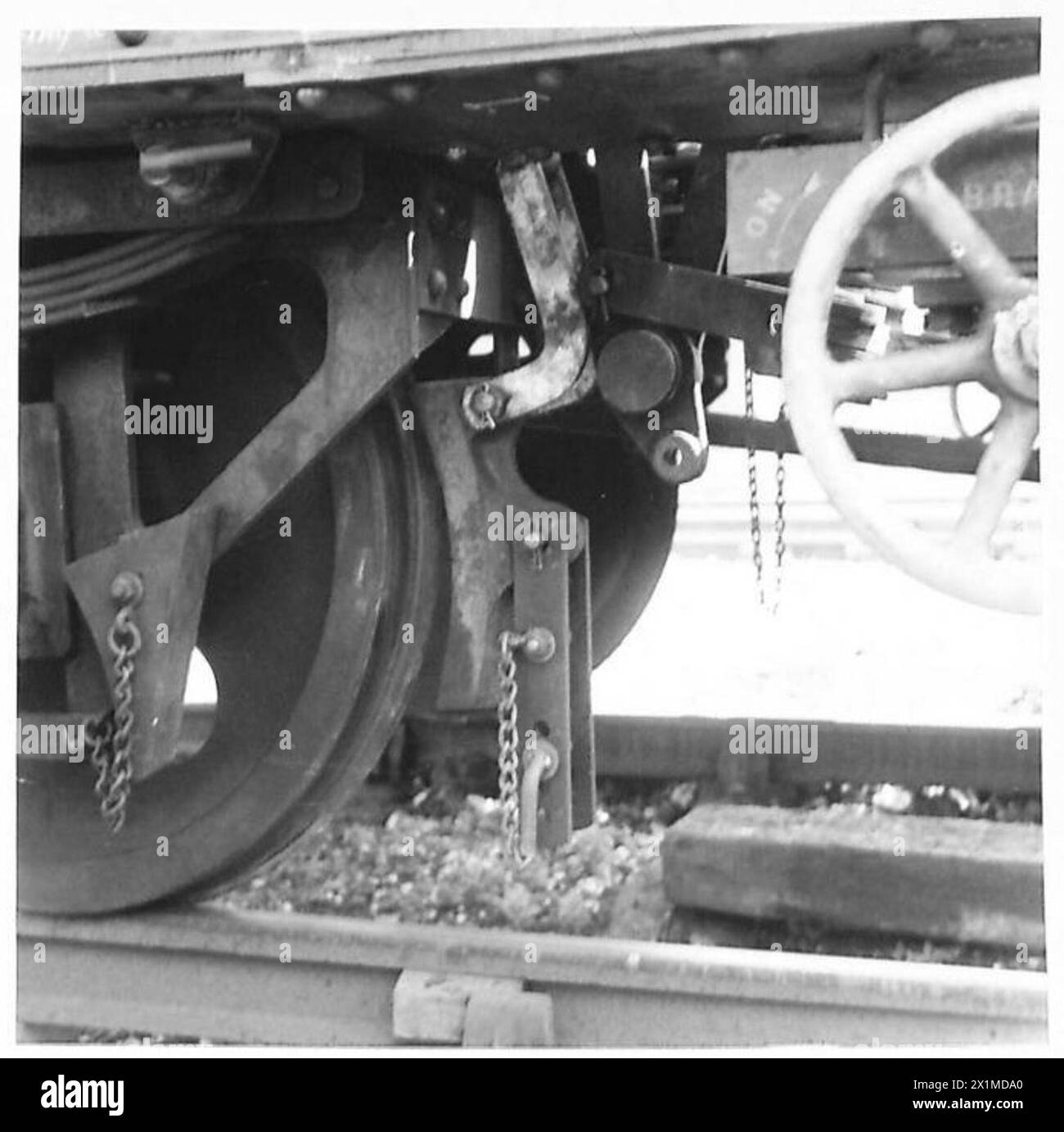 Une rampe conçue pour les véhicules blindés de combat (AFV) est utilisée lors des opérations de l'armée britannique. Banque D'Images