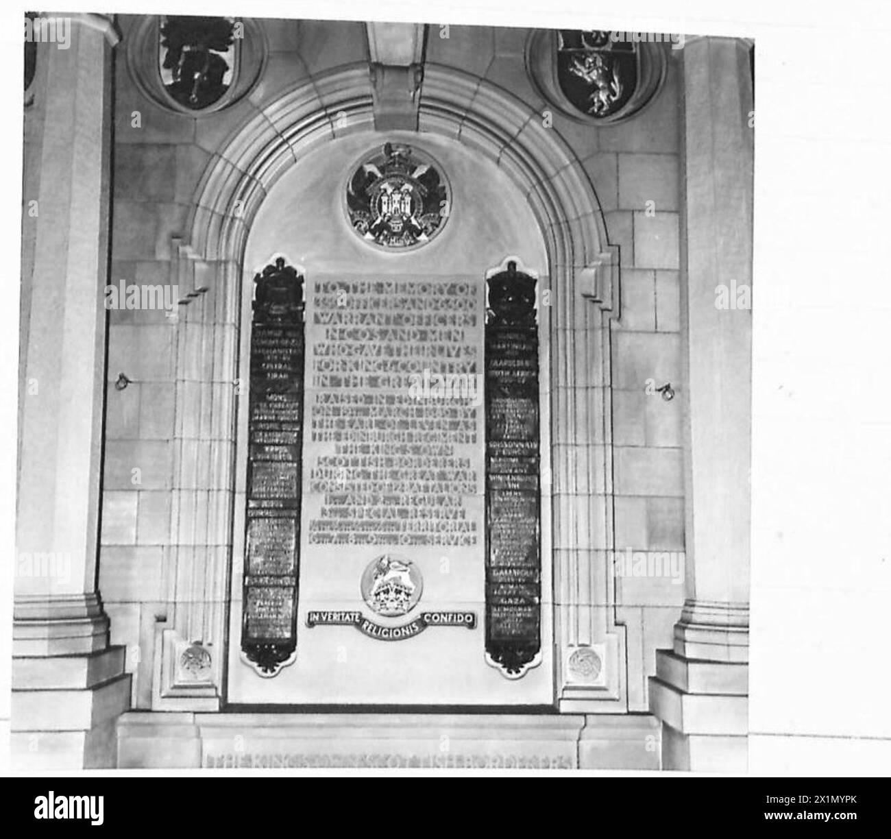 La baie de la K.O.S.C. est commémorée dans le mémorial national écossais de guerre au château d'Édimbourg, illustrant la reconnaissance historique et le patrimoine régimentaire de l'armée britannique. Banque D'Images