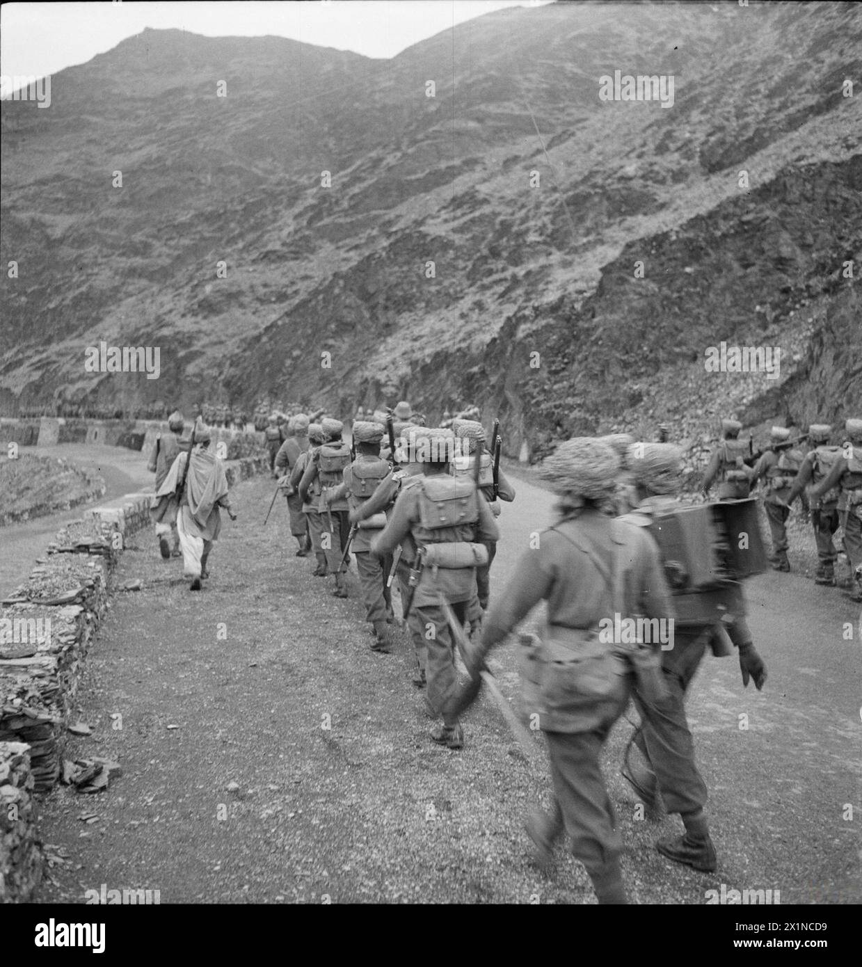 CECIL BEATON EN INDE, BIRMANIE ET CHINE DÉCEMBRE 1943-AOÛT 1944 - , BEATON, CECIL Banque D'Images