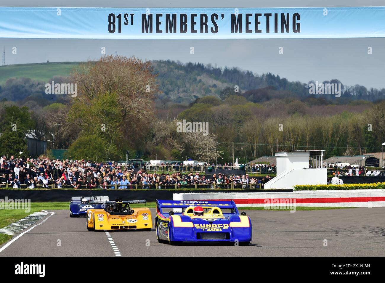 Timo Bernhard, Porsche 917-30, Can-Am Demonstration, une sélection de voitures Can-Am de la série no-Limits, la taille du moteur, l'aérodynamisme et autres, ont été ouvertes Banque D'Images