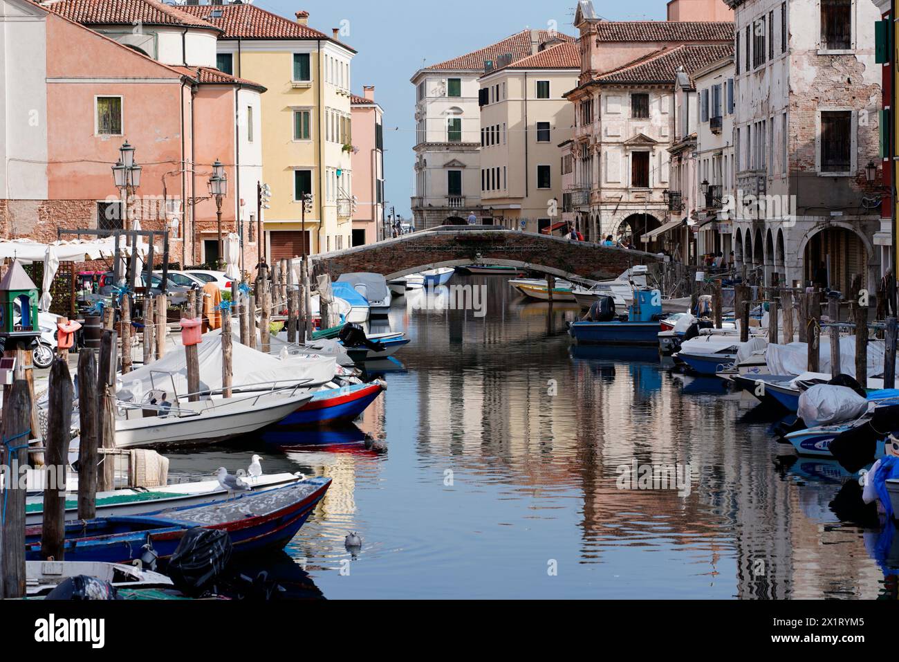 Chioggia, région Vénétie, ville métropolitaine Venise, Italie, Europe Banque D'Images