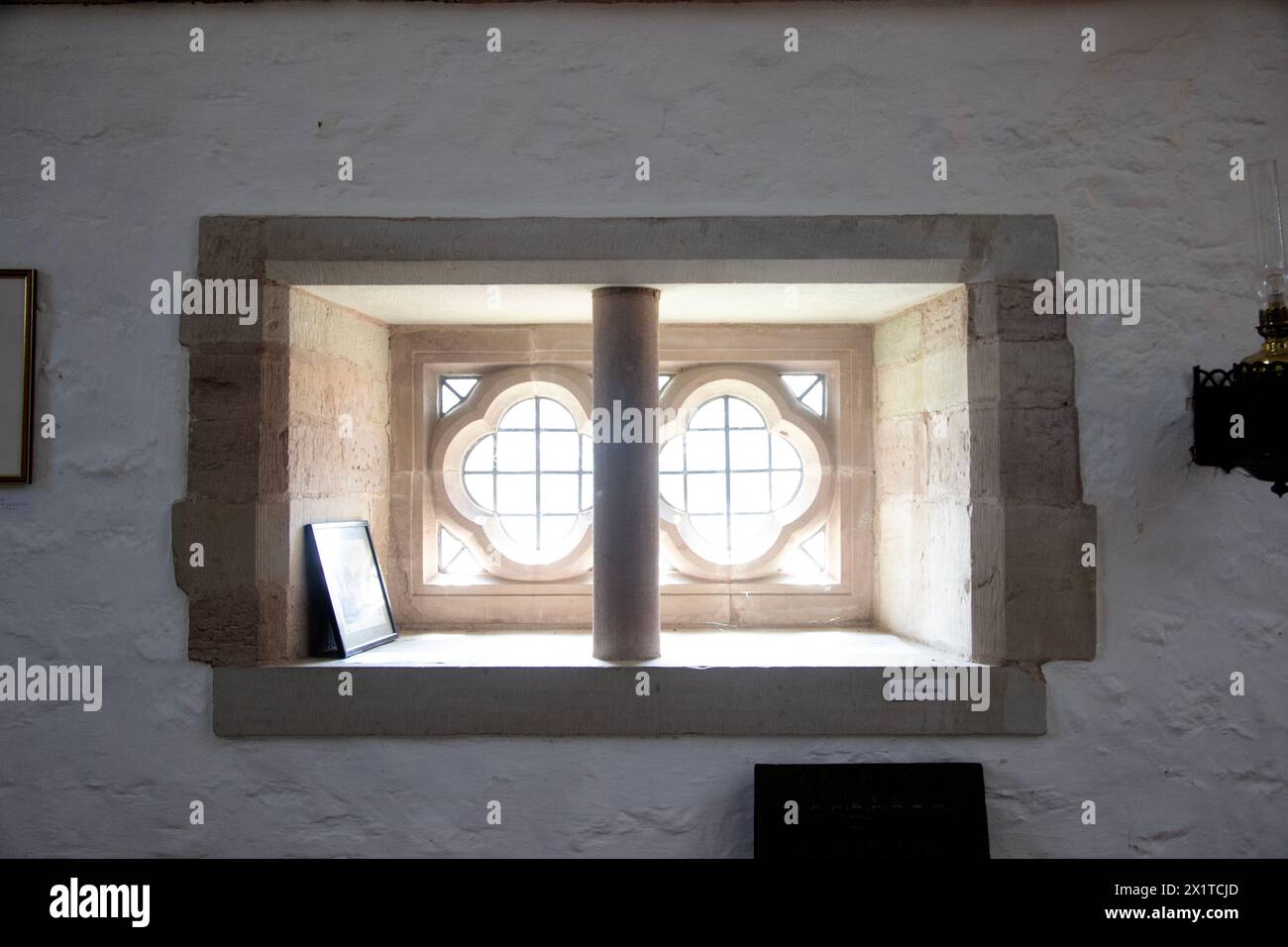 L’église All Saints de Brockhampton, un bâtiment classé Grade I, a été conçue et construite en 1902 par William Lethaby, un architecte d’art et d’artisanat de premier plan. Banque D'Images