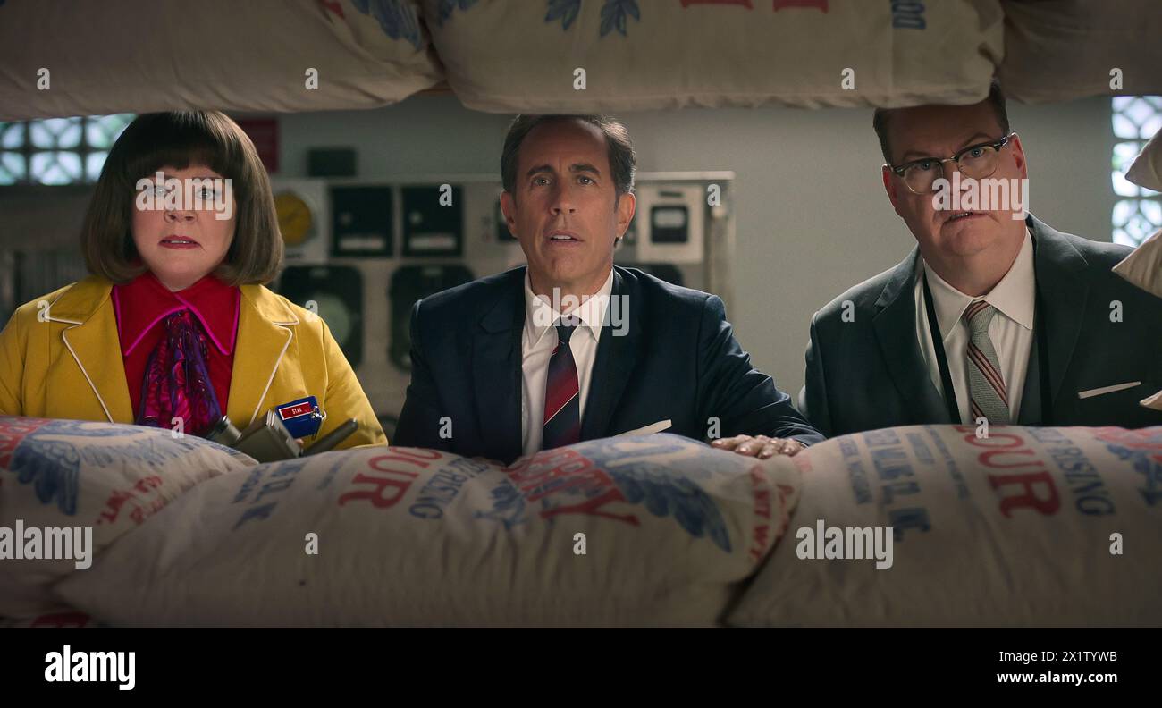 UnFrosted Melissa McCarthy, Jerry Seinfeld & Jim Gaffigan Banque D'Images