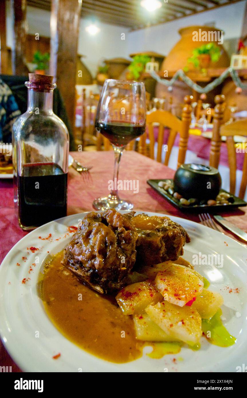 Rabo de toro. Espagne. Banque D'Images