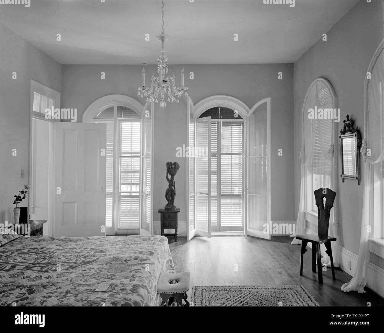 Tift-Hemingway House, 907 Whitehead Street, Key West, Monroe County, FL dans les années 1930 Banque D'Images