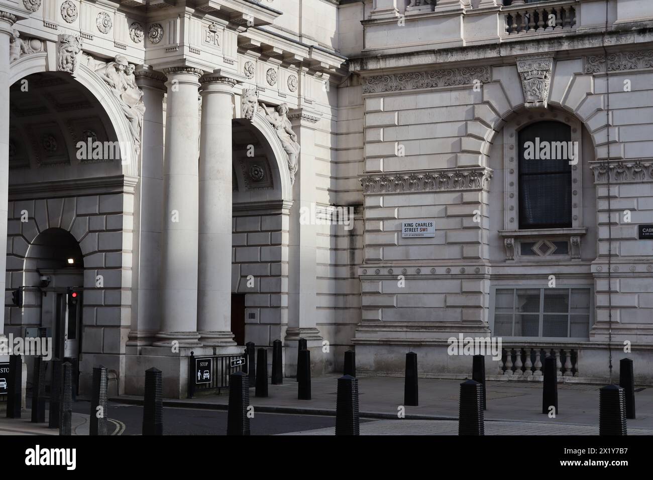 King Charles Street Banque D'Images
