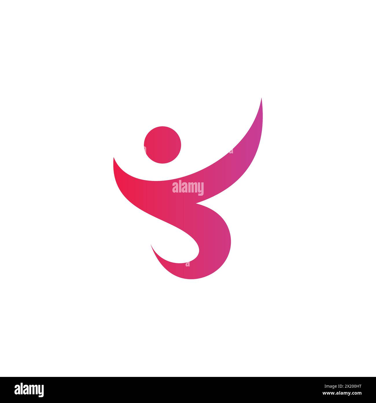 Logo y People, icône y, symbole Human Success Illustration de Vecteur