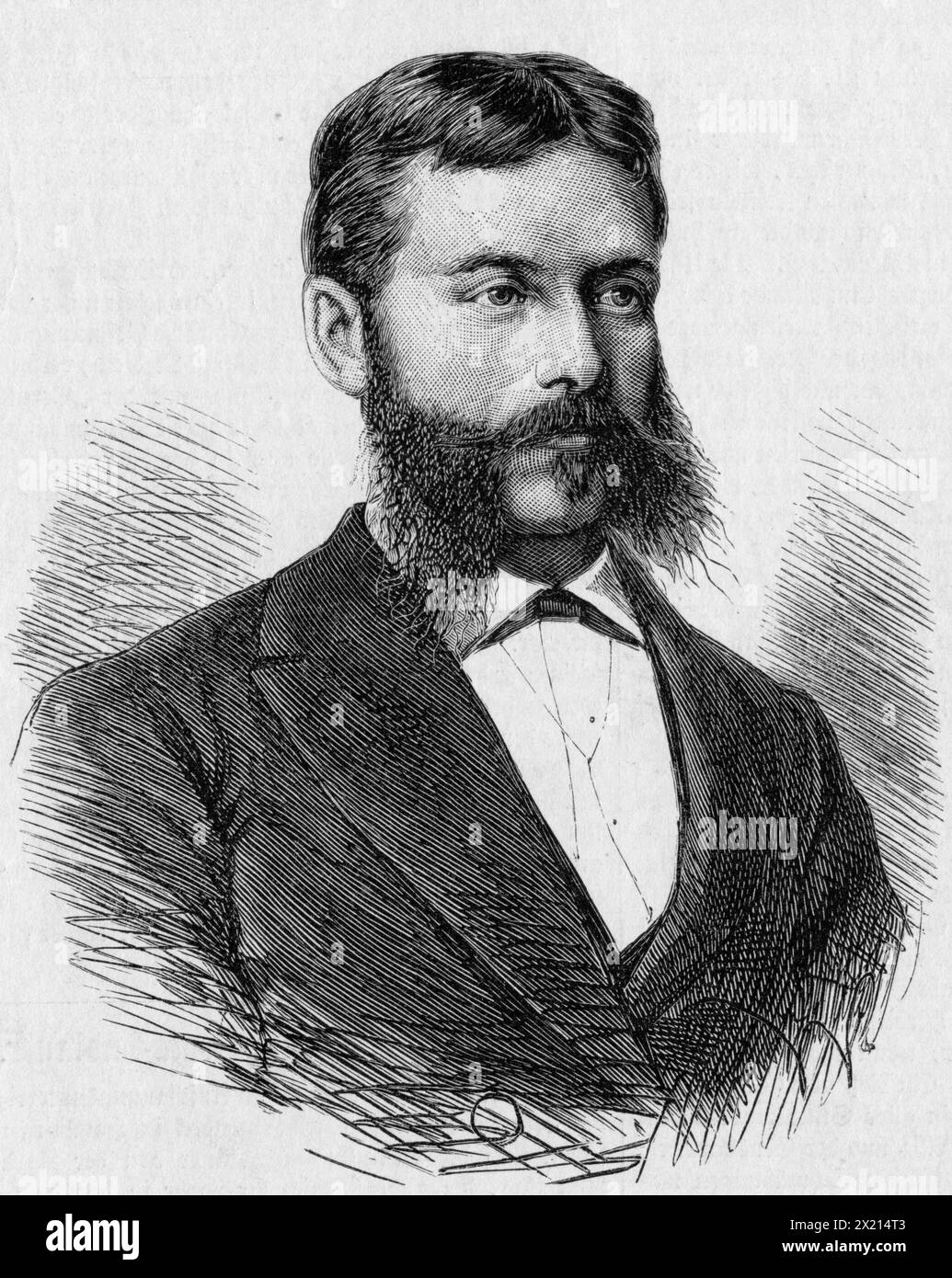 Stransky, Georg, homme politique bulgare, chef du gouvernement provisoire de la Roumanie orientale 1878, DROITS-SUPPLÉMENTAIRES-AUTORISATION-INFO-NOT-AVAILABLE Banque D'Images