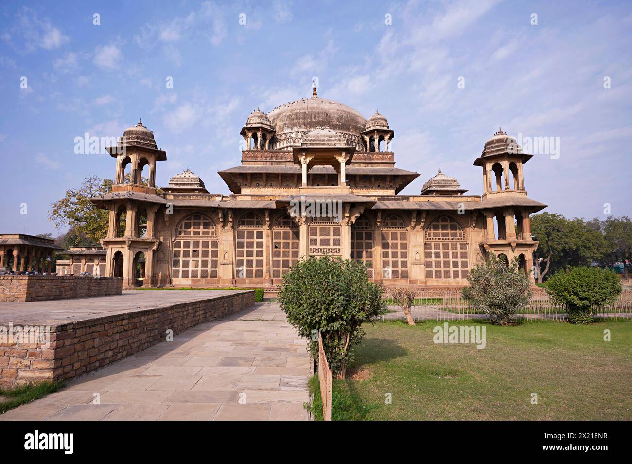 Tombe de Mohammad Ghaus, Gwalior, Madhya Pradesh, Inde Banque D'Images