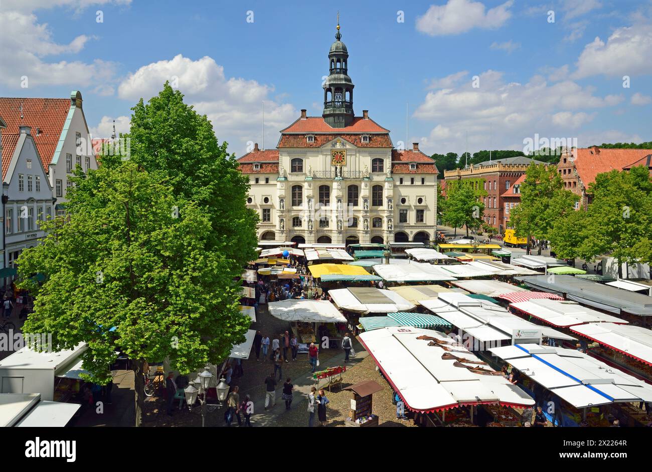 Géographie / voyage, Allemagne, basse-Saxe, région métropolitaine Hambourg, Lueneburg, INFORMATIONS-AUTORISATION-DROITS-SUPPLÉMENTAIRES-NON-DISPONIBLES Banque D'Images
