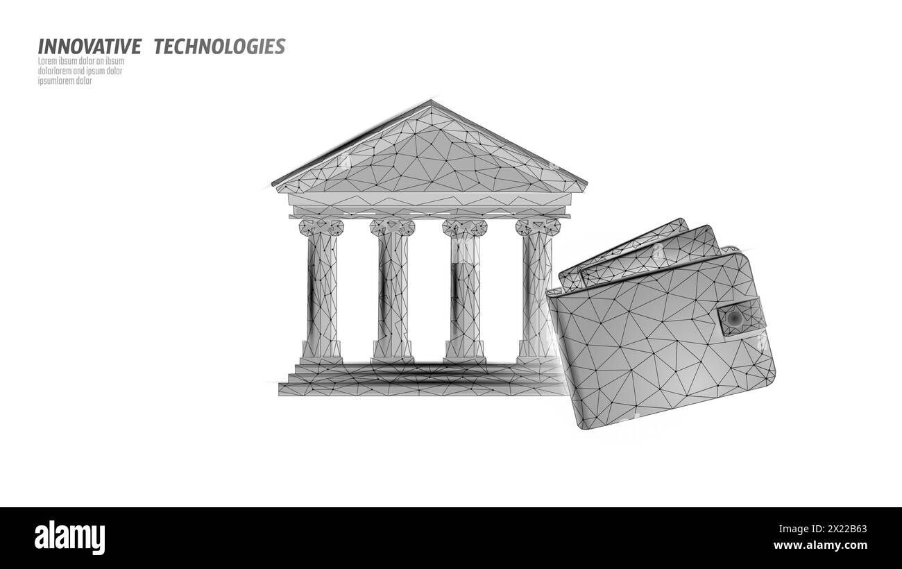 Paiement en ligne par la banque financière. Technologie de l'information sur les dépôts d'investissement de change. Bleu résumé web Internet vecteur de paiement électronique Illustration de Vecteur