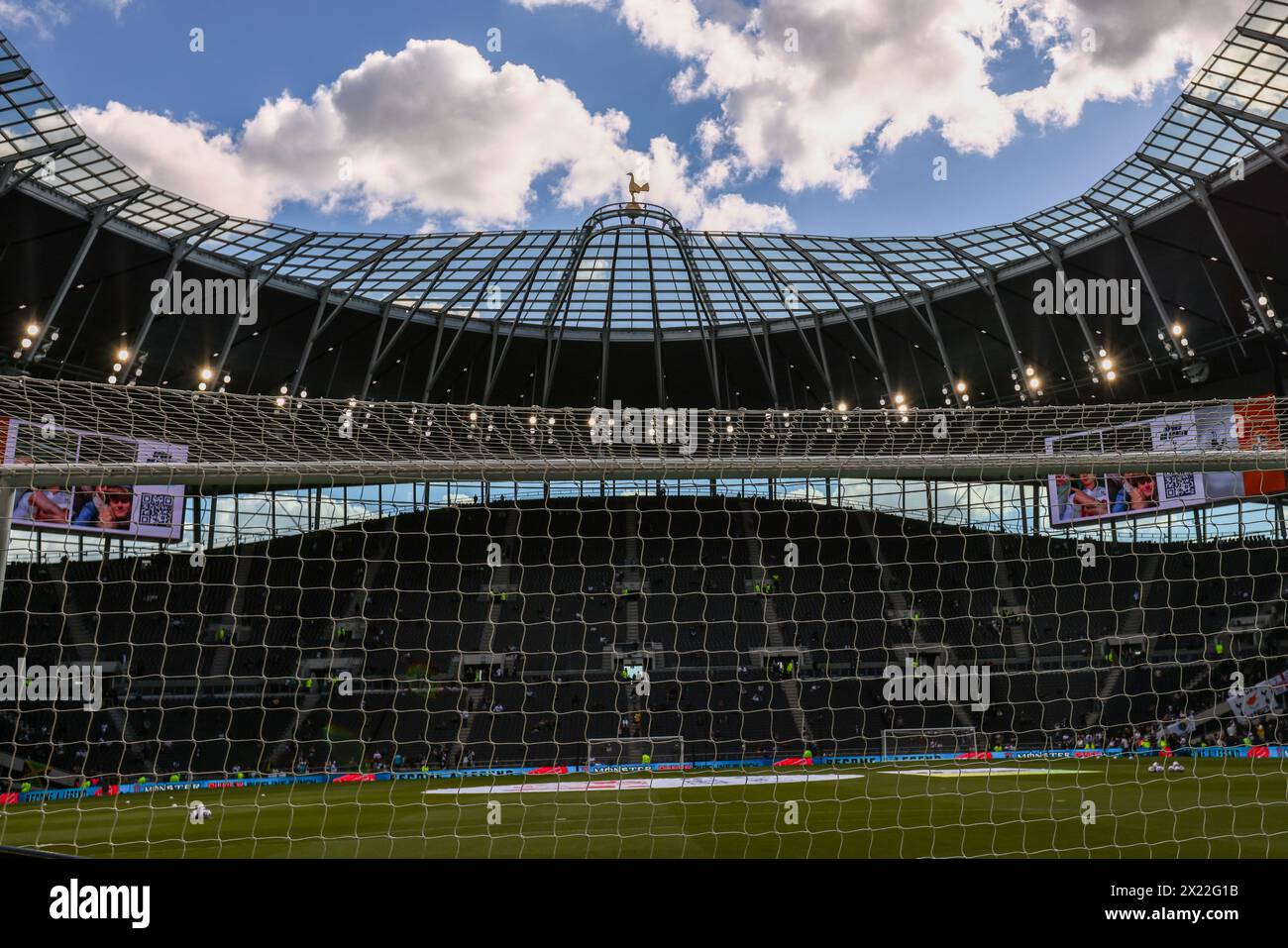 - Tottenham Hotspur v Luton Town, premier League, Tottenham Hotspur Stadium, Londres, Royaume-Uni - 30 mars 2024 usage éditorial uniquement - les restrictions DataCo s'appliquent Banque D'Images