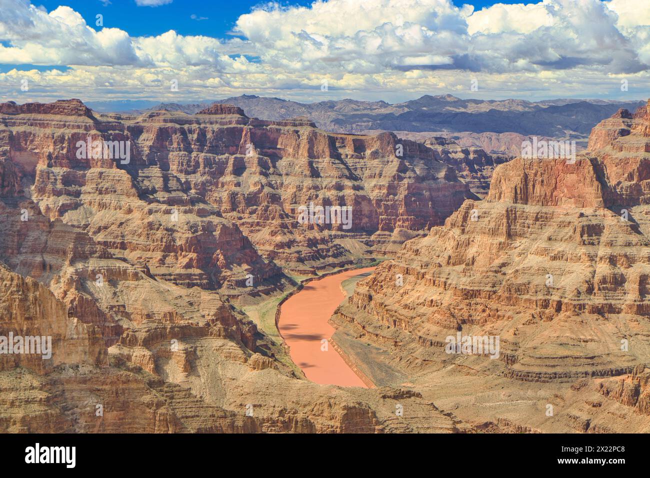 Grand Canyon West End - Arizona US Banque D'Images