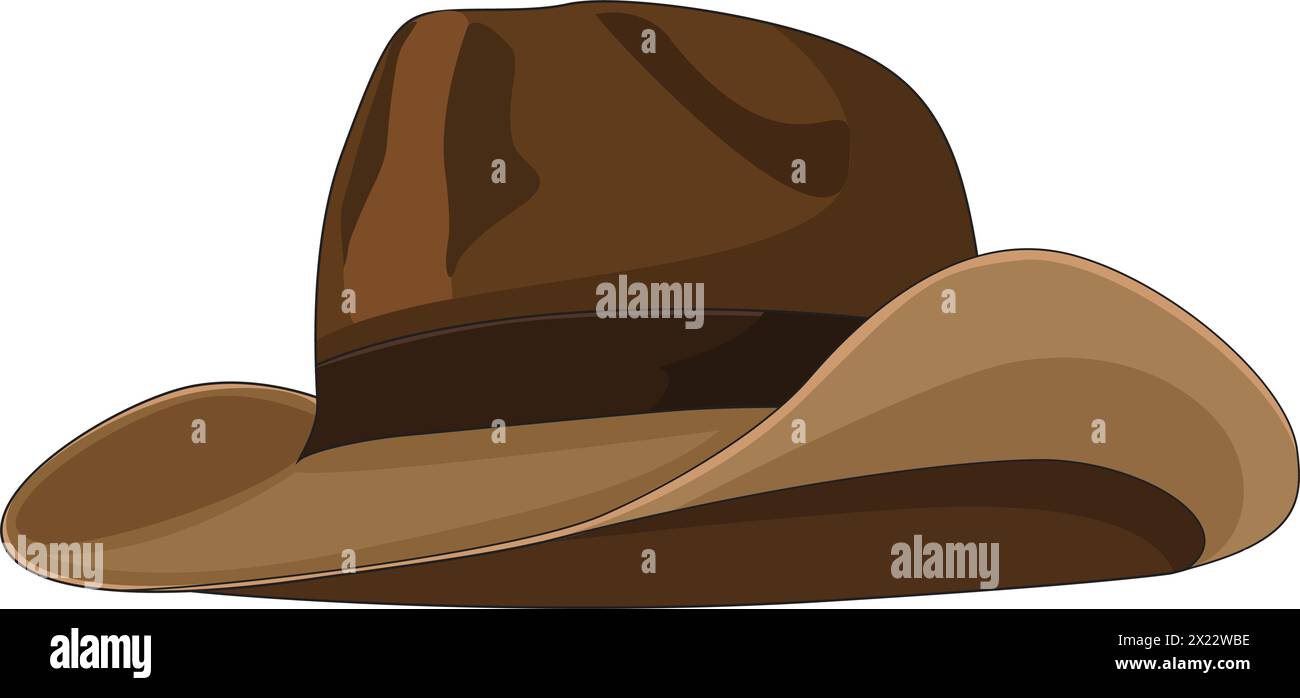 Illustration vectorielle de chapeau Illustration de Vecteur