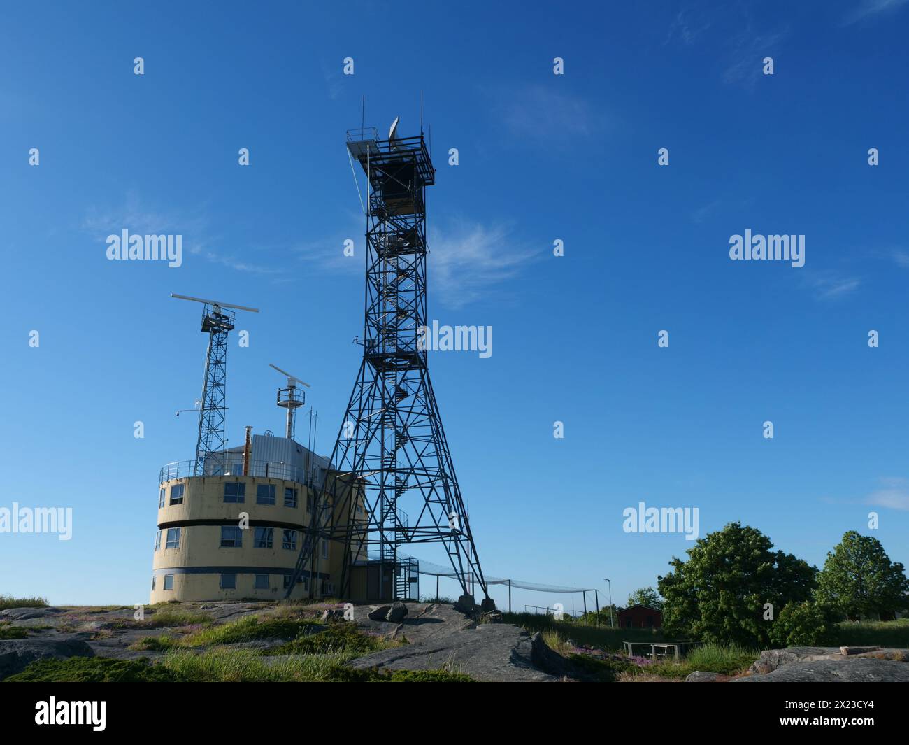Loin du continent, l'île sauvage et magnifique de Utö, en Finlande Banque D'Images