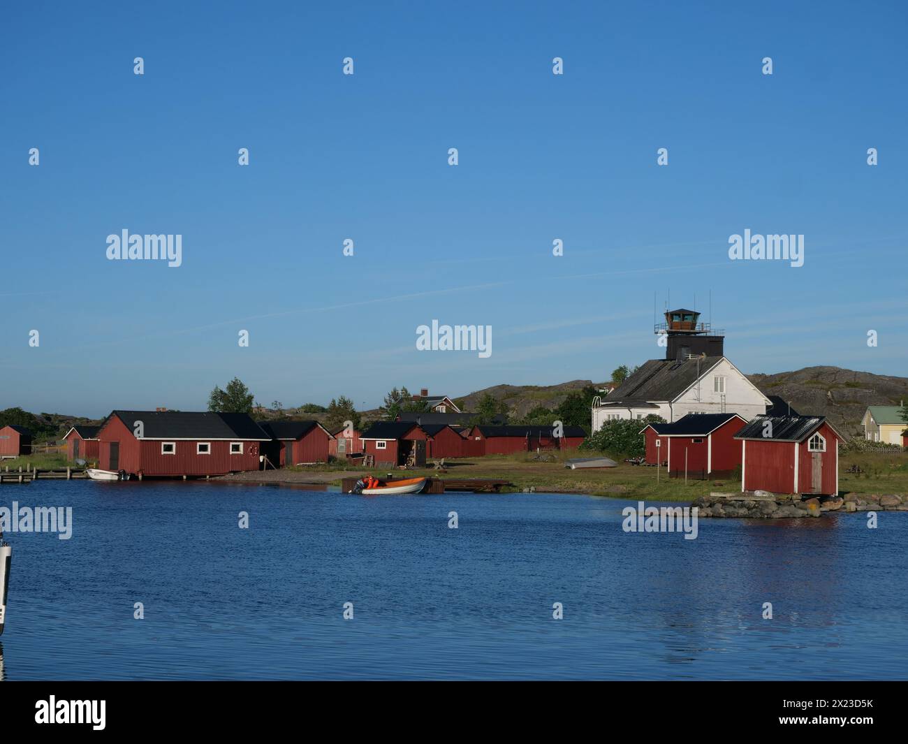 Loin du continent, l'île sauvage et magnifique de Utö, en Finlande Banque D'Images