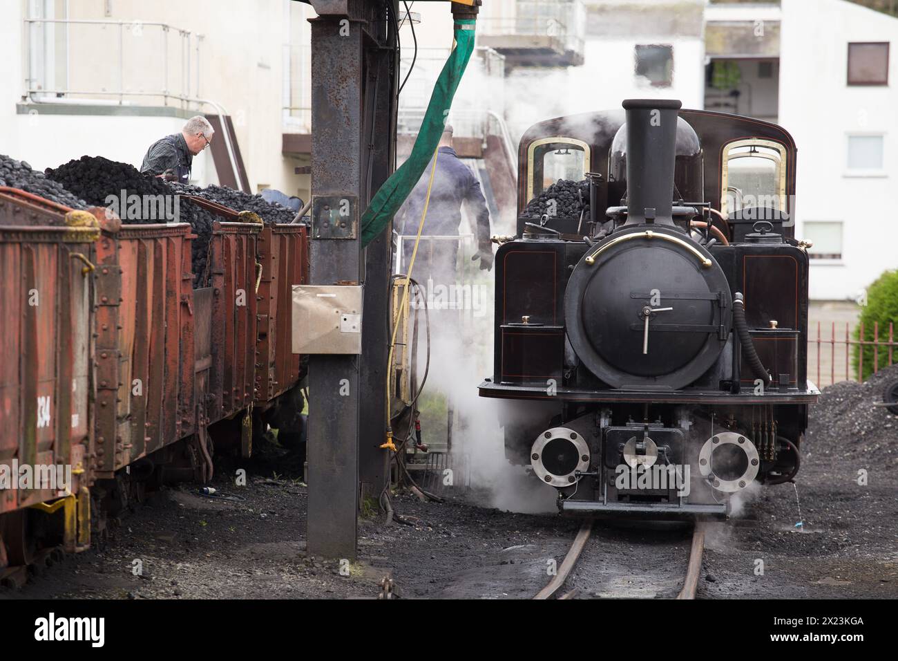 Welsh Highland Railway Banque D'Images