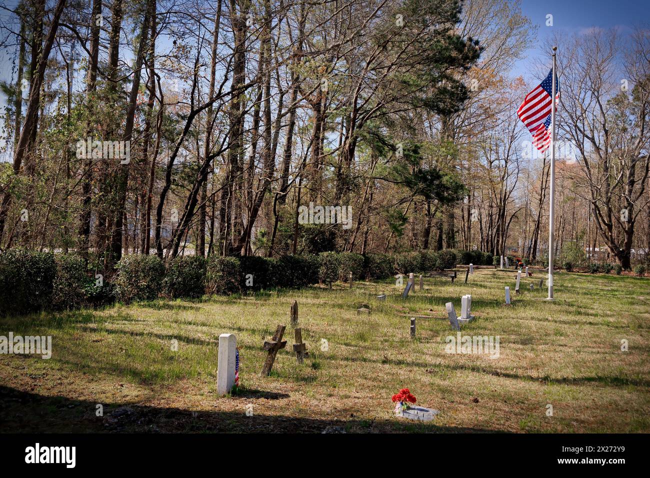 Le Mémorial des soldats de la guerre civile afro-Union inconnu et connu à Chesapeake, va est le lieu de repos final de 13 soldats et héros de la voile afro-Union Banque D'Images