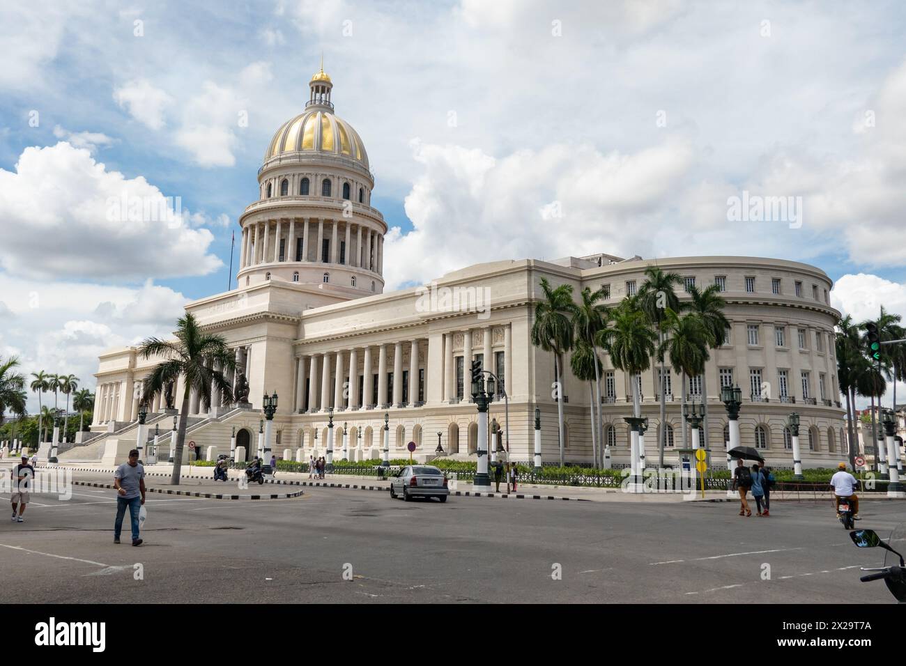 LA HAVANE, CUBA - 27 AOÛT 2023 : bâtiment du Capitolio à la Havane, Cuba Banque D'Images