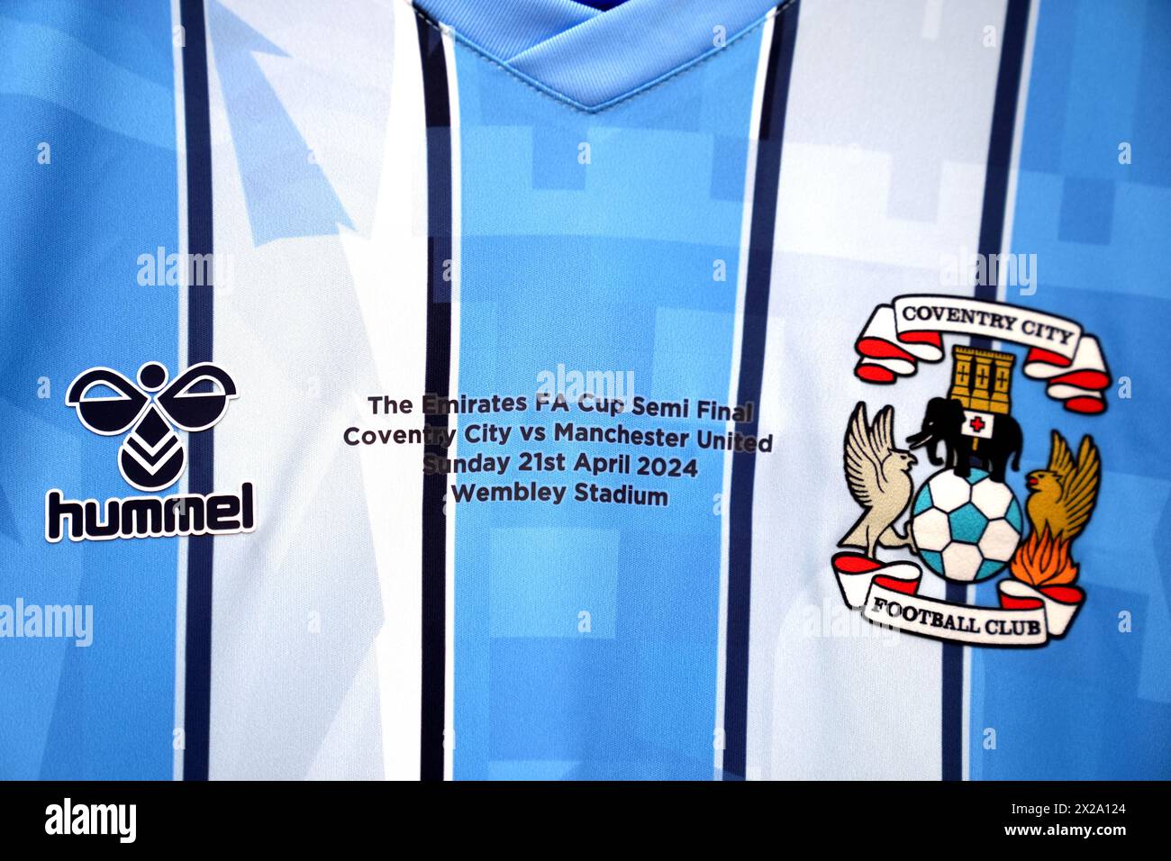 Maillot Domicile Coventry City 2005/2006 - Taille XL Adulte - Bleu - Très Bon état