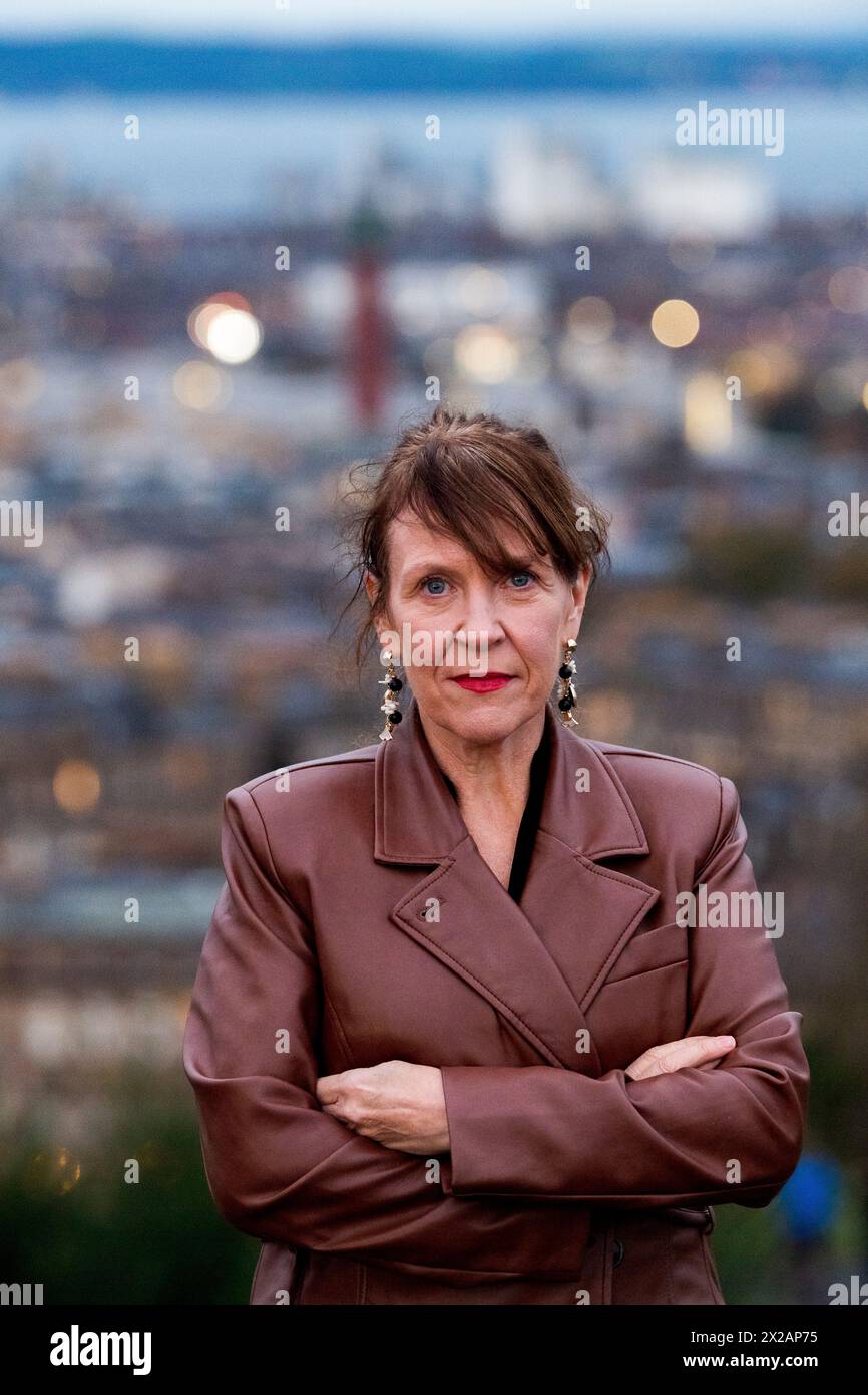 Karyn McCluskey, directrice générale de Community Justice Scotland Banque D'Images