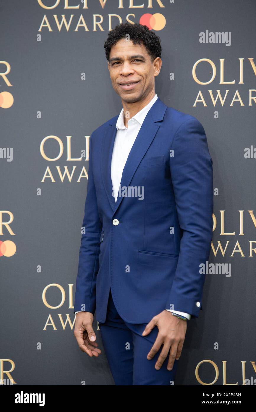 Londres, Royaume-Uni. 14 avril 2024. Sur la photo : Carlos Acosta assiste aux Olivier Awards 2024 au Royal Albert Hall. Crédit : Justin Ng/Alamy Banque D'Images