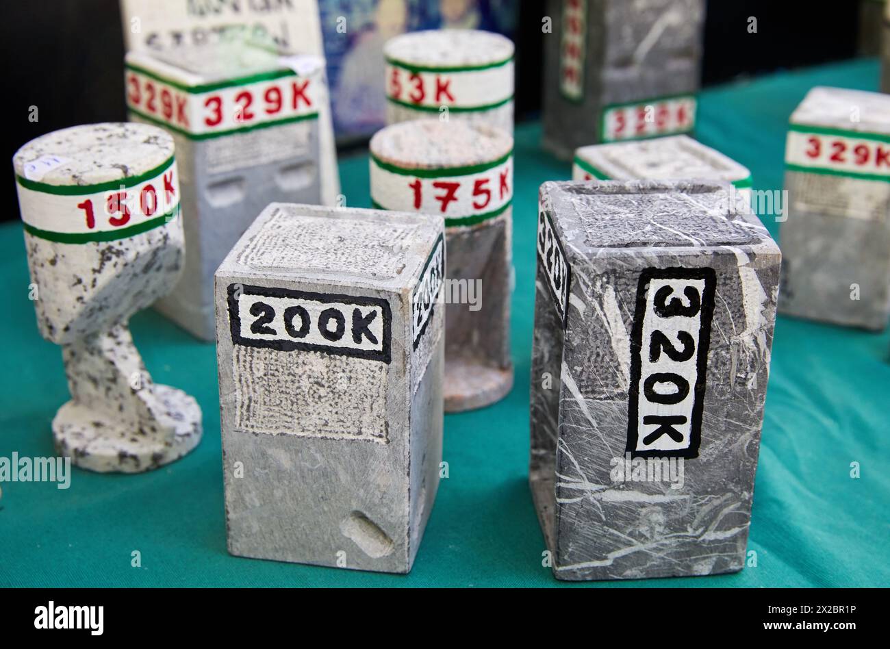 Artisanat on rural basque, Ordizia Marché, Marché de Noël spécial, Ordizia, Gipuzkoa, Pays Basque, Espagne, Europe Banque D'Images